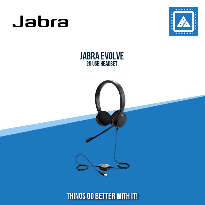 JABRA EVOLVE 20 USB HEADSET JABRA EVOLVE 20 USB HEADSET